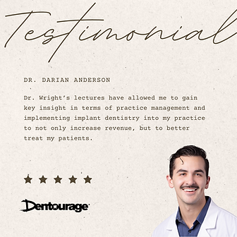 Testimonial from Dr. Darian Anderson